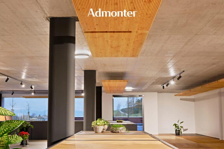 Admonter – Deckensegel Premium Lärche natur geölt © Boesch Team AG-1