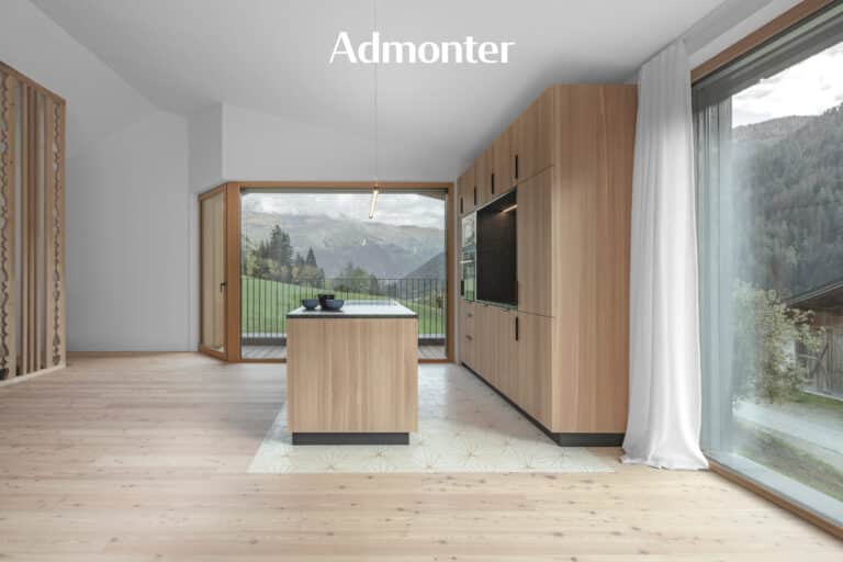 Admonter Naturholzboden Zierstube Erbhof Lärche gelaugt weiß